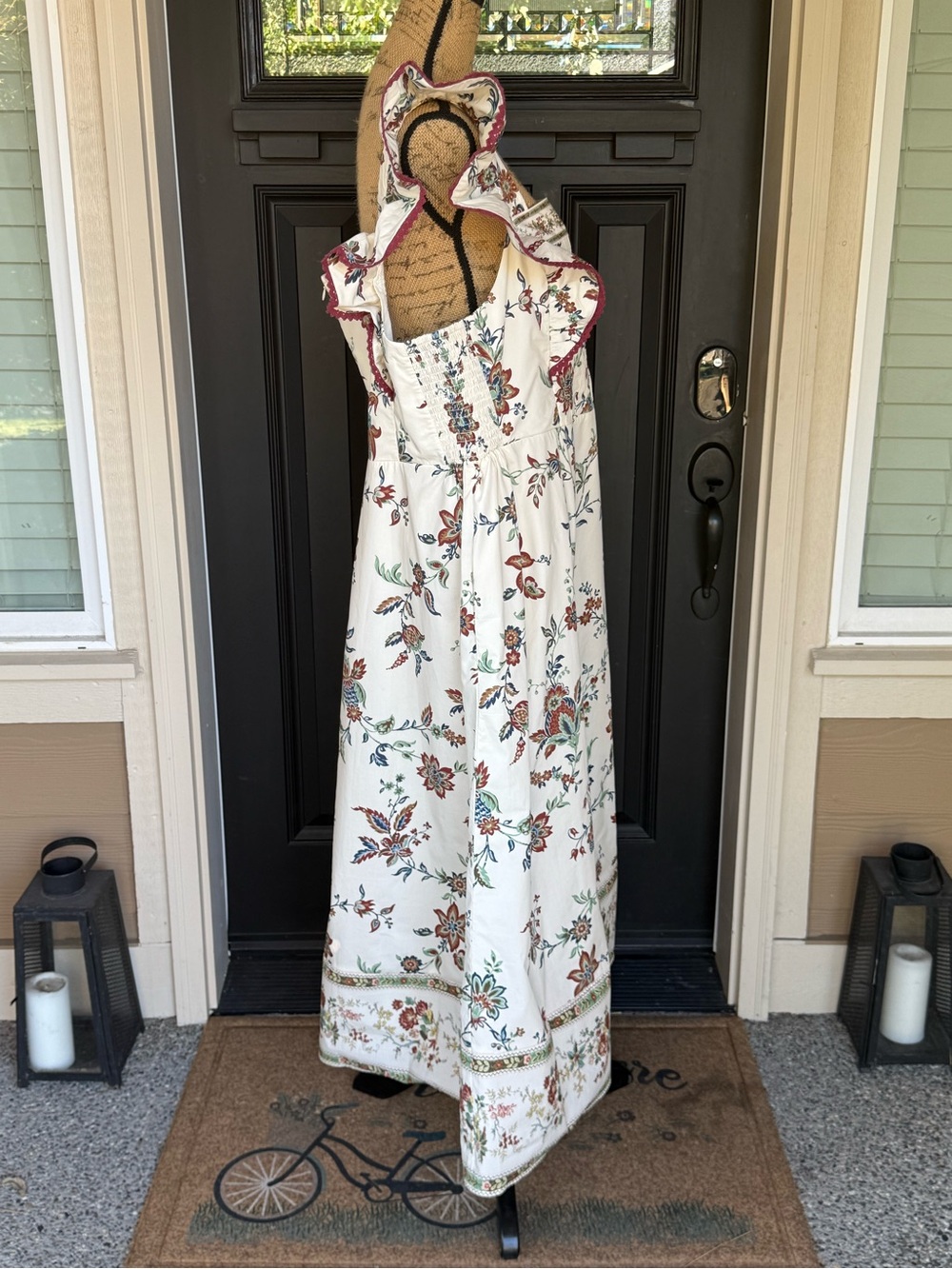 Tuckernuck x Studio McGee Nora Dress XXXL Floral Cottagecore Prairie Maxi NWT - Picture 5 of 11